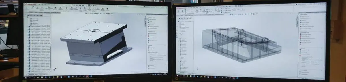 Konstruktion i SolidWorks -Værktøjsfabrik